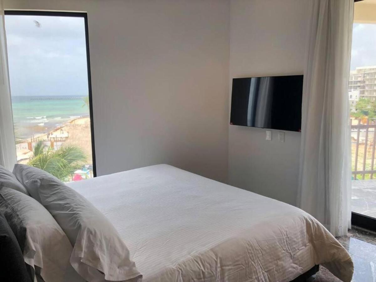 Deluxe Aparment Whit Beach & Ocean View 8 Pax Playa del Carmen Esterno foto