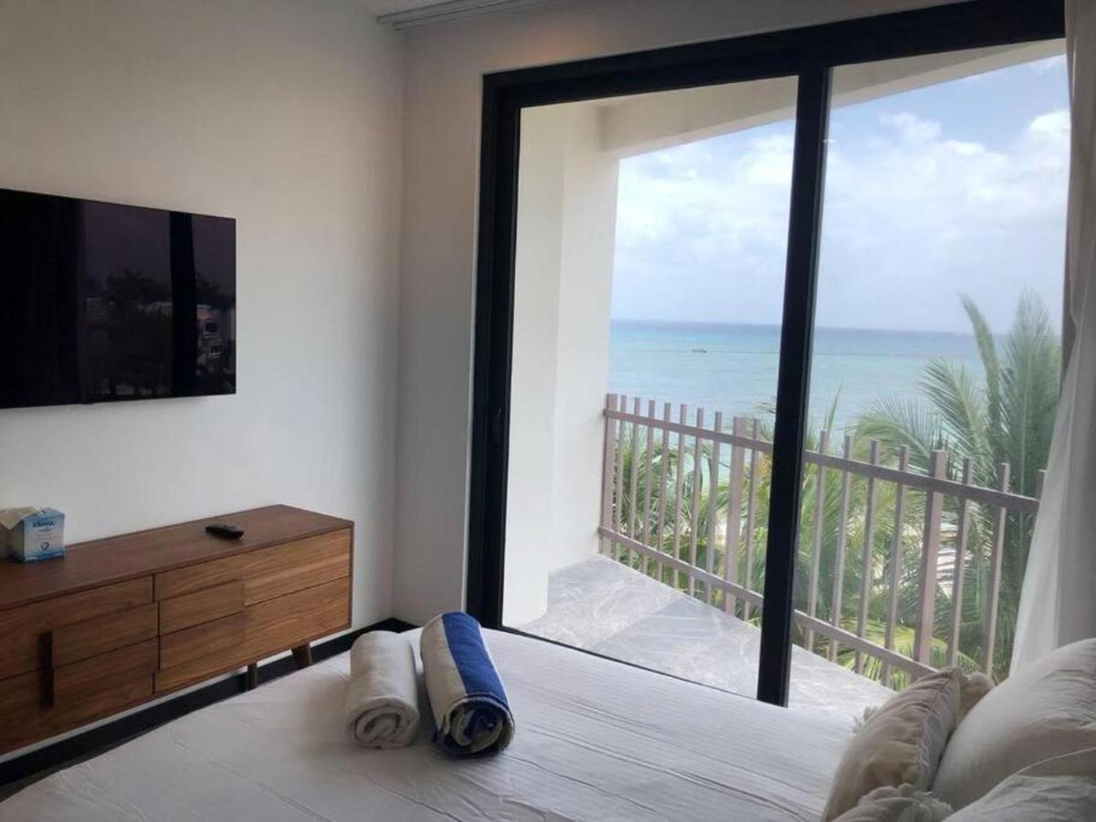 Deluxe Aparment Whit Beach & Ocean View 8 Pax Playa del Carmen Esterno foto