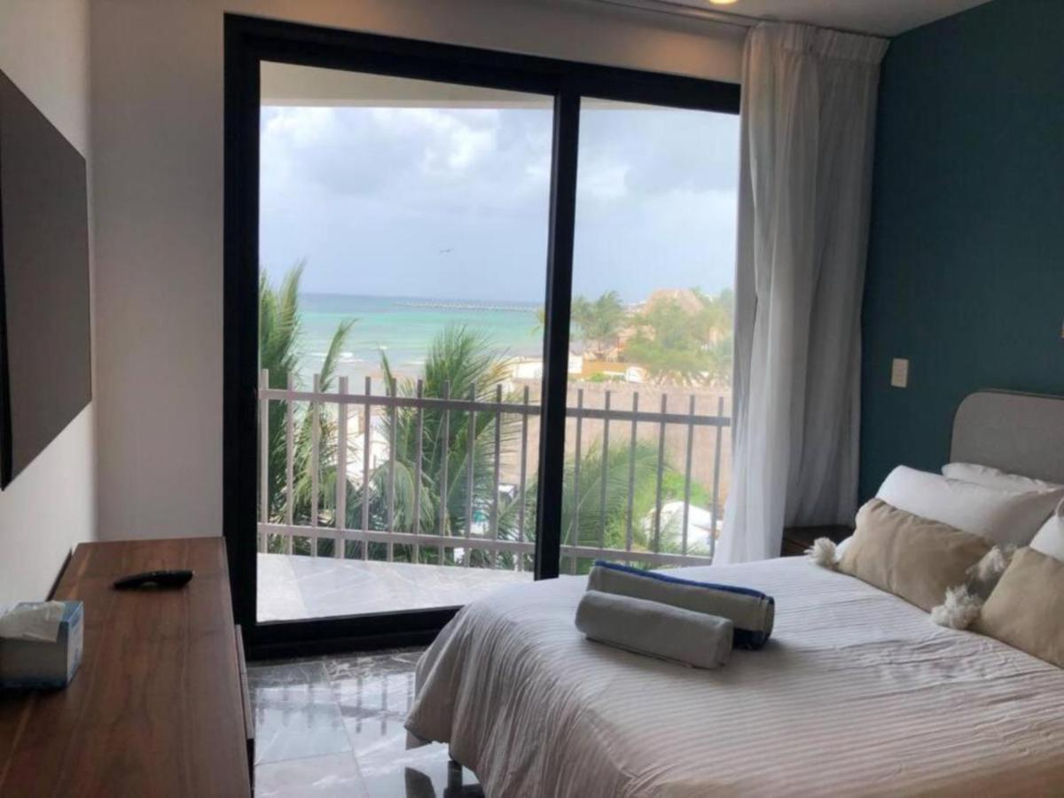 Deluxe Aparment Whit Beach & Ocean View 8 Pax Playa del Carmen Esterno foto