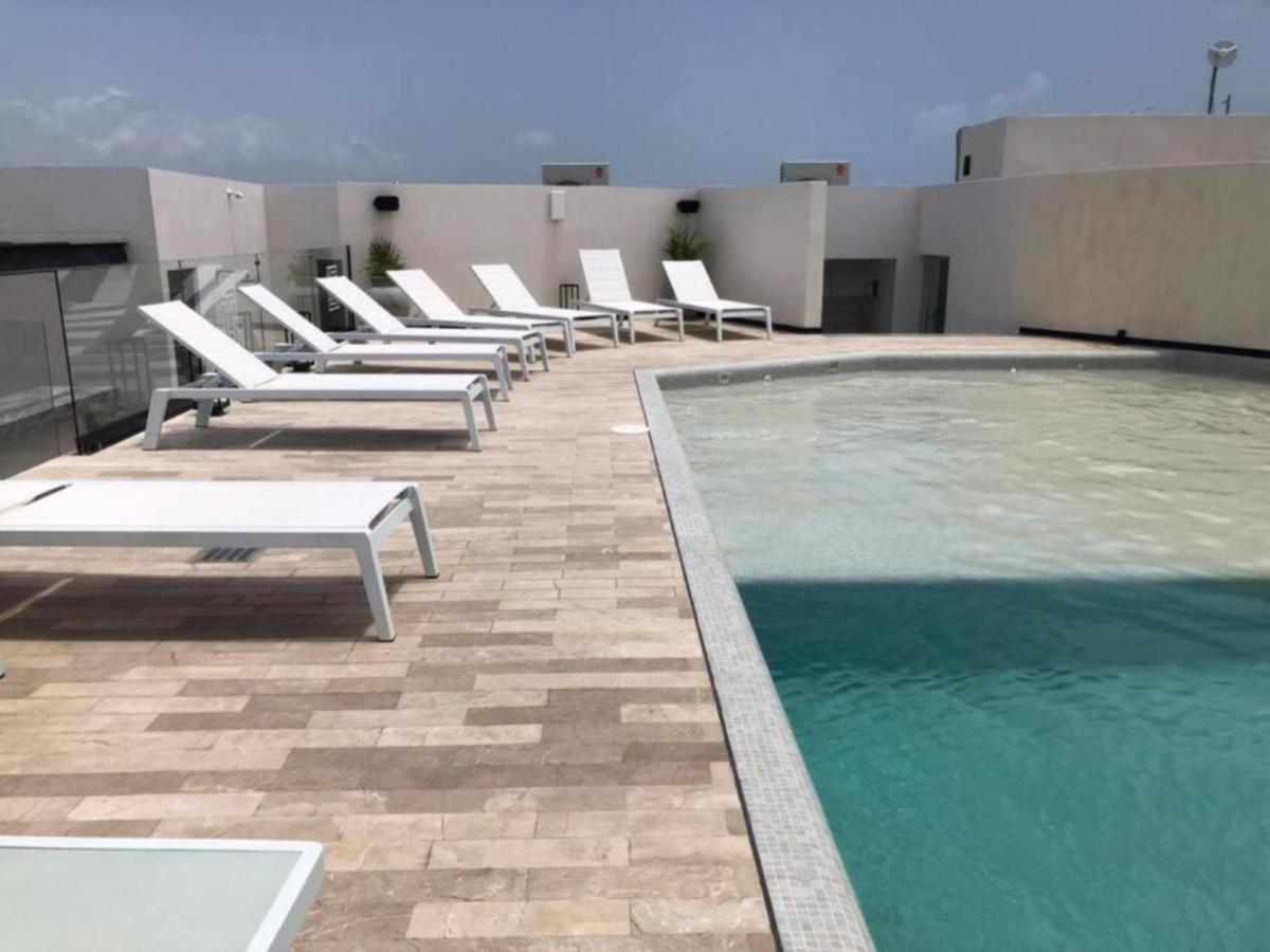 Deluxe Aparment Whit Beach & Ocean View 8 Pax Playa del Carmen Esterno foto