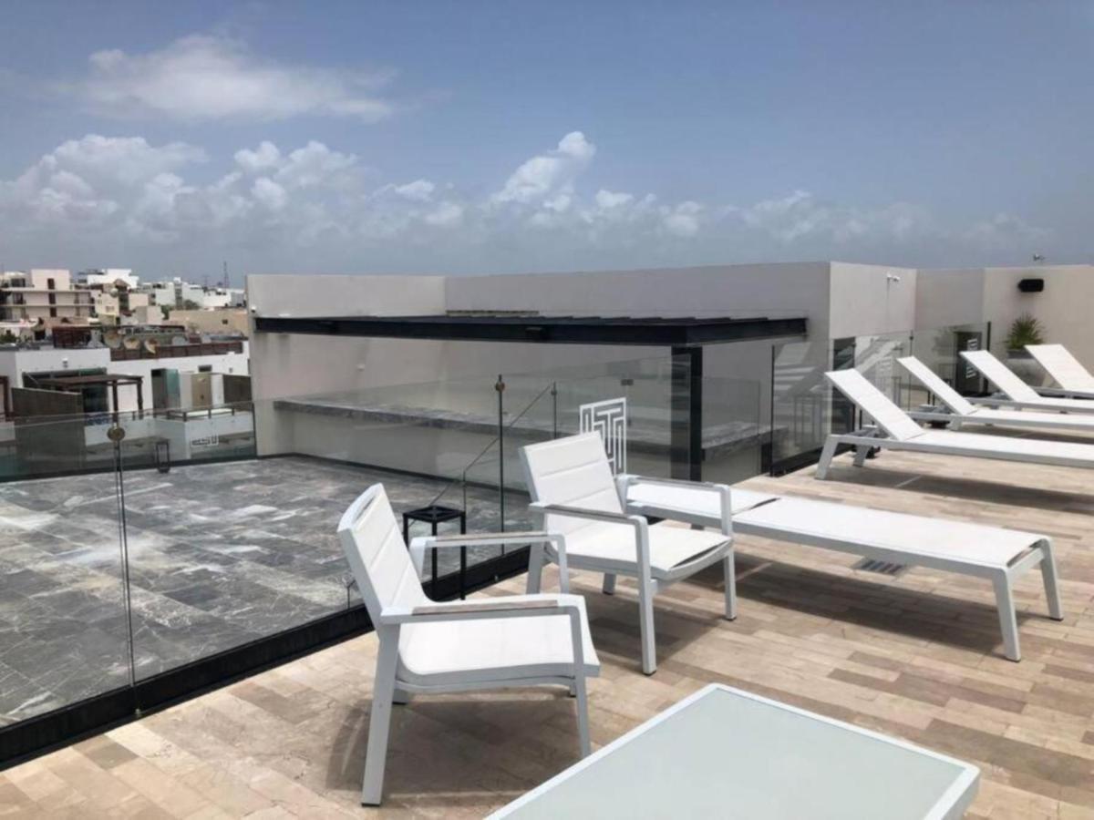 Deluxe Aparment Whit Beach & Ocean View 8 Pax Playa del Carmen Esterno foto