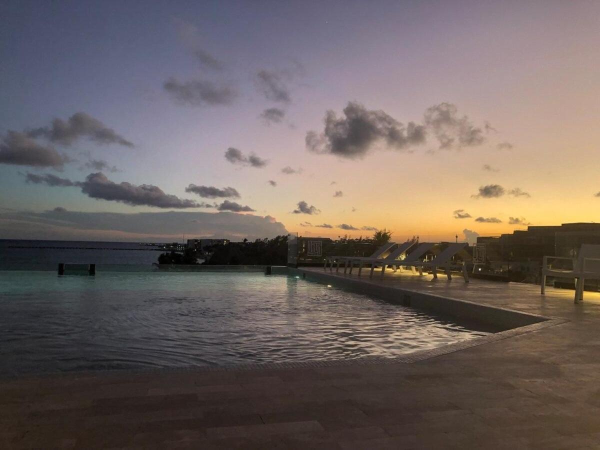 Deluxe Aparment Whit Beach & Ocean View 8 Pax Playa del Carmen Esterno foto