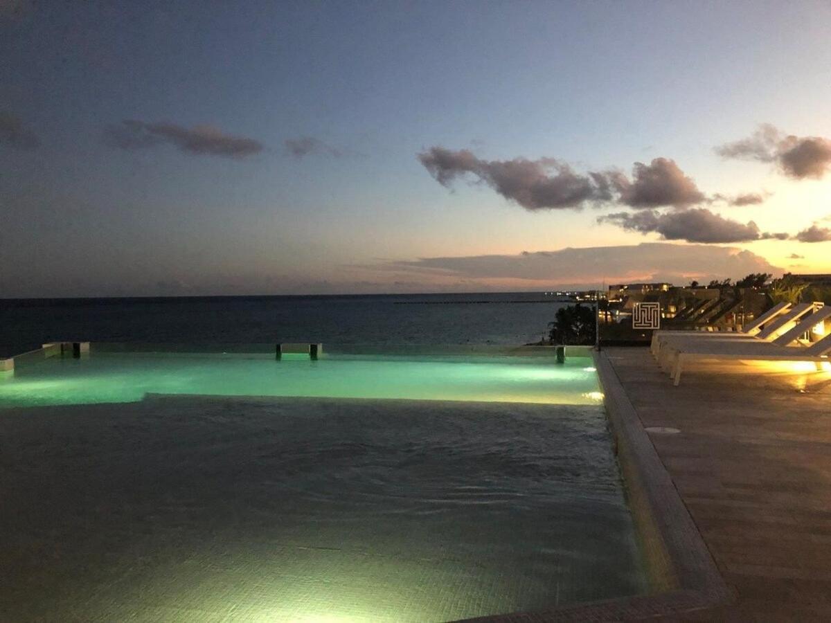 Deluxe Aparment Whit Beach & Ocean View 8 Pax Playa del Carmen Esterno foto