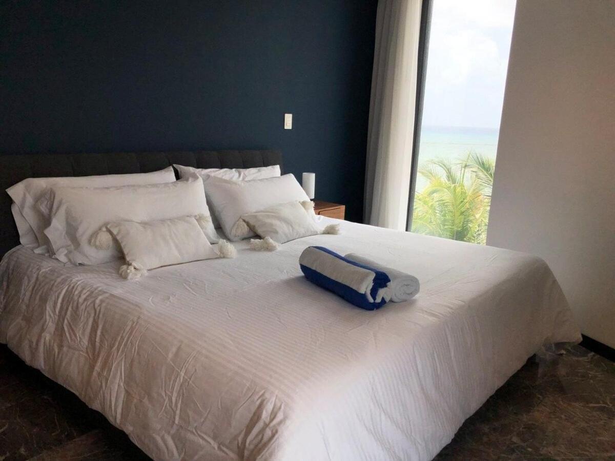 Deluxe Aparment Whit Beach & Ocean View 8 Pax Playa del Carmen Esterno foto
