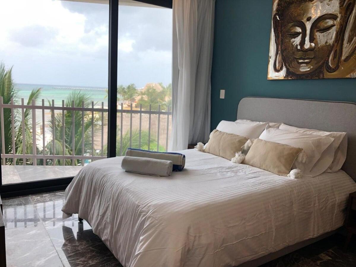 Deluxe Aparment Whit Beach & Ocean View 8 Pax Playa del Carmen Esterno foto